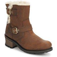 caterpillar anna kick womens low ankle boots in brown