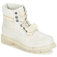 caterpillar colorado curtsy womens mid boots in white
