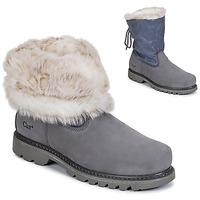 Caterpillar BRUISER SCRUNCH FUR women\'s Mid Boots in grey