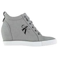 Calvin Klein Ritzy Wedge Trainers