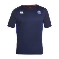 Canterbury Bath Rugby Superlight Poly Training Tee - Peacoat