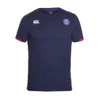 canterbury bath rugby cotton training tee peacoat