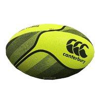 Canterbury Thrillseeker Fluro Rugby Ball - Safety Yellow / Black