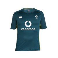 canterbury ireland rugby superlight kids poly tee 1718 deep teal