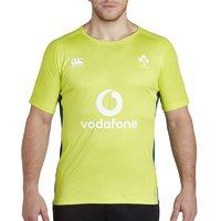 Canterbury Ireland Rugby Superlight Poly Tee 17/18- Lime Punch