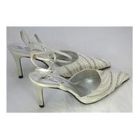 Casandra - Size: 7 - Cream / ivory - Slingbacks
