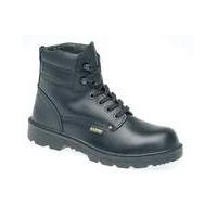 Capps Black Leather Derby Boot