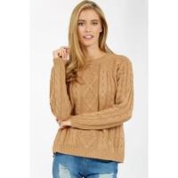 CABLE FRONT RAGLAN JUMPER