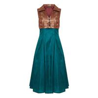 Caroline Beyll Meticulous Emerald Dress