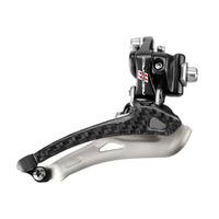 campagnolo record 11 speed front derailleur braze on black