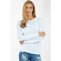 CABLE FRONT RAGLAN JUMPER