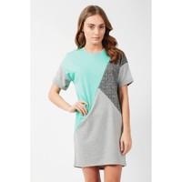 CAP SLV COLOURBLOCK SWEAT DRES