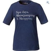 Caldene Women\'s Spa Day Tee - Size: 16 - Colour: Navy