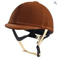 Caldene Tuta PAS015 Riding Hat - Size: 52 - Colour: Brown