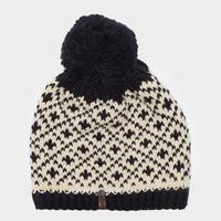 capo womens heritage wool bobble hat beige beige