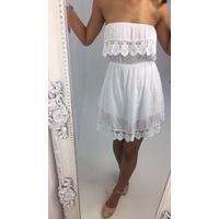 Cathy frill bandeau summer dress