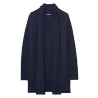 Cable Wrap Cardigan - Navy