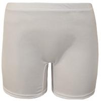 carly basic hot pants white