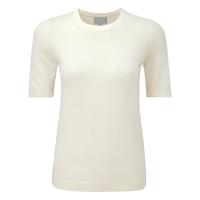 Cashmere Short Sleeved T-Shirt (Soft White / 20)
