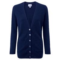 Cashmere Boyfriend Cardigan (Navy / 08L)