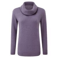 Cashmere Cowl Neck Sweater (Smokey Mauve / 12R)