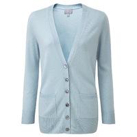 Cashmere Boyfriend Cardigan (Duck Egg  / 16L)