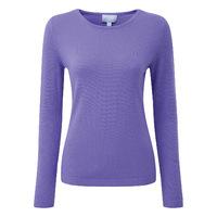 Cashmere Crew Neck Sweater (Winter Lavender / 10)