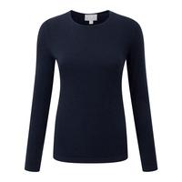 cashmere crew neck sweater navy 12