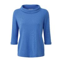 Cashmere Bardot Sweater (Nordic Blue / 16)