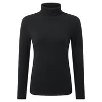 Cashmere Roll Neck Sweater (Black / 08)