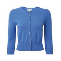 Cashmere Crop Cardigan (Nordic Blue / 08)