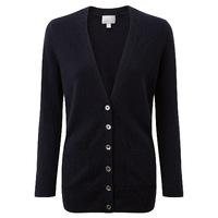 cashmere boyfriend cardigan black 10r