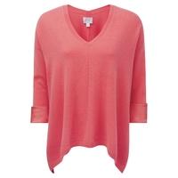 Cashmere Satin Cuff Sweater (Tigerlilly / 12)