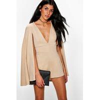 cape style playsuit stone