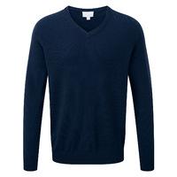 cashmere v neck sweater navy xxl