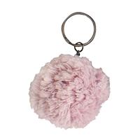 Cashmere Pom Pom Keyring (Pink Petal / One Size)