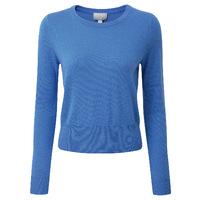 Cashmere Crop Sweater (Nordic Blue / 16)