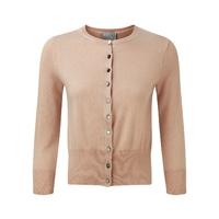 cashmere crop cardigan warm sand 16