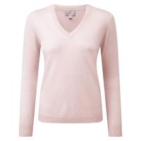 Cashmere Double V Neck Sweater (Oyster / 08L)