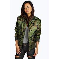 Camo MA1 Bomber Jacket - multi