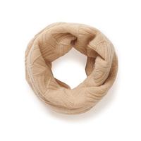 Cashmere Textured Snood (Camel / One Size)