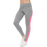 Cayla Neon Panel Work Out Leggings - Pink