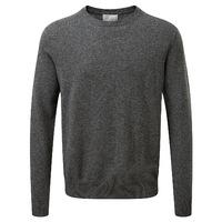 Cashmere Crew Neck Sweater (Soft Charcoal / XL)