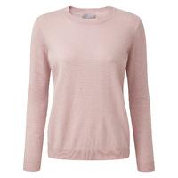 Cashmere Relaxed Crew Neck Sweater (Oyster / 20R)