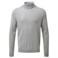 Cashmere Polo Sweater (Heather Grey / M)