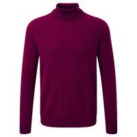 Cashmere Polo Sweater (Rich Berry / XXL)