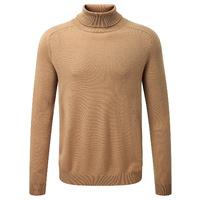 Cashmere Polo Sweater (Soft Walnut / L)