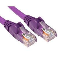 Cat5e Network Ethernet Patch Cable VIOLET 0.5m