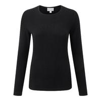 cashmere crew neck sweater black 14