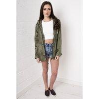 Casual Rainmac Jacket in Khaki